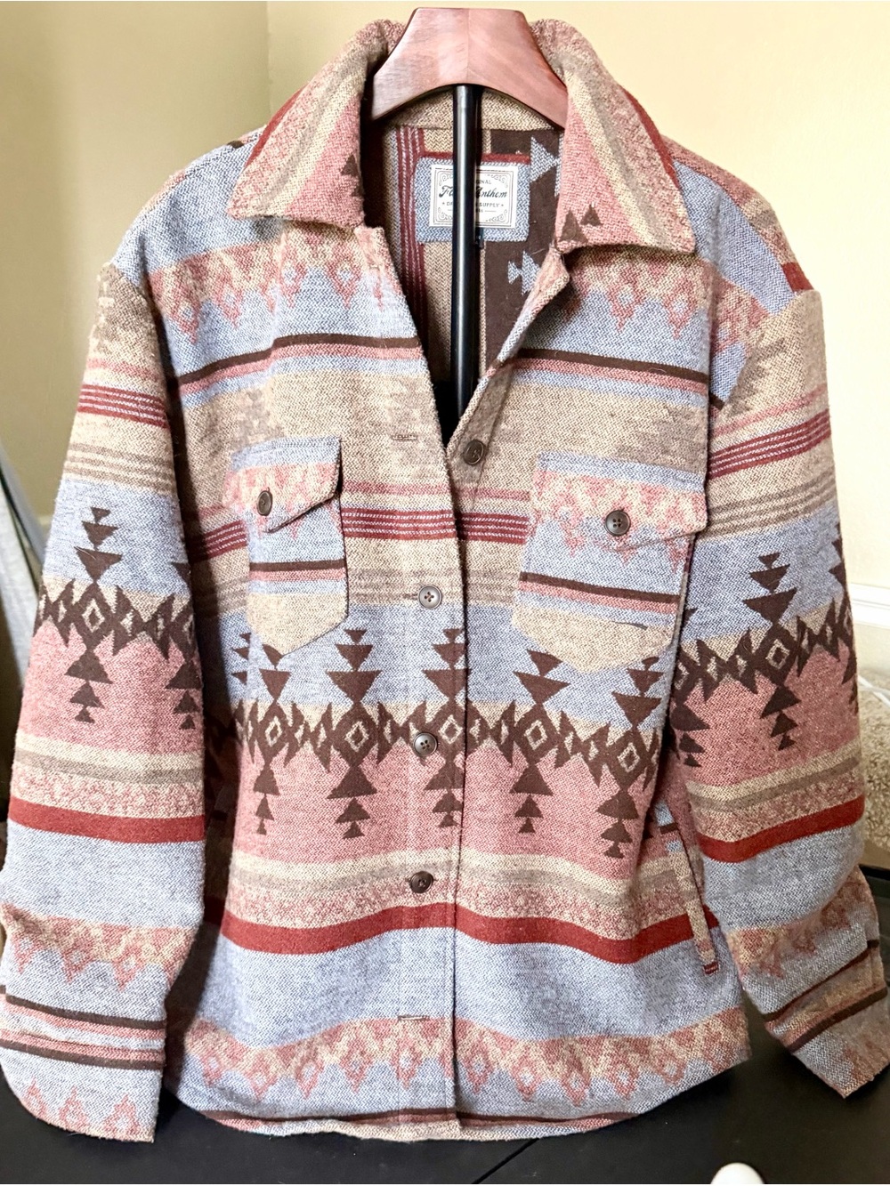Flag and Anthem Jacket size mediim NWOT